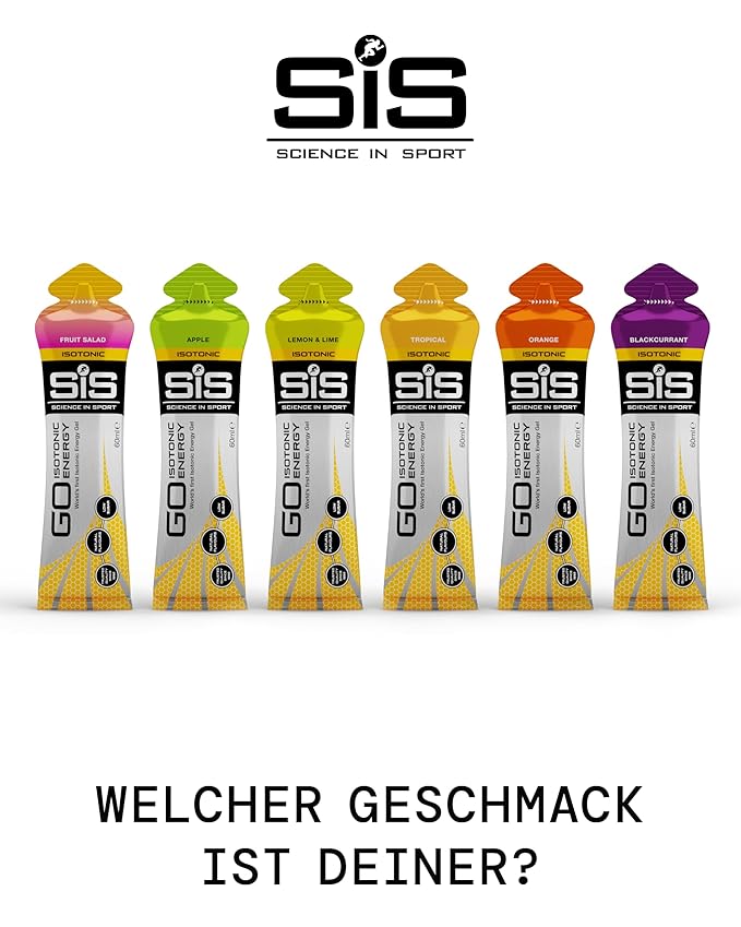 SiS GO Isotonic Energy Gel Sachets (6 Pack) - Orange