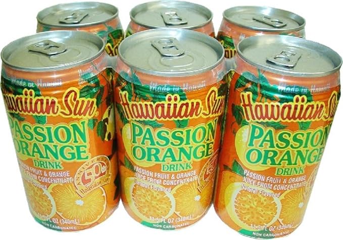 Hawaiian Sun Tropical Fruit Drinks 11.5 fl oz Cans (Variety Pack 24 Cans)