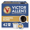 Victor Allen's Coffee Morning Blend Light Roast 42 Count Single Serve Coffee Pods for Keurig K-Cup Brewers