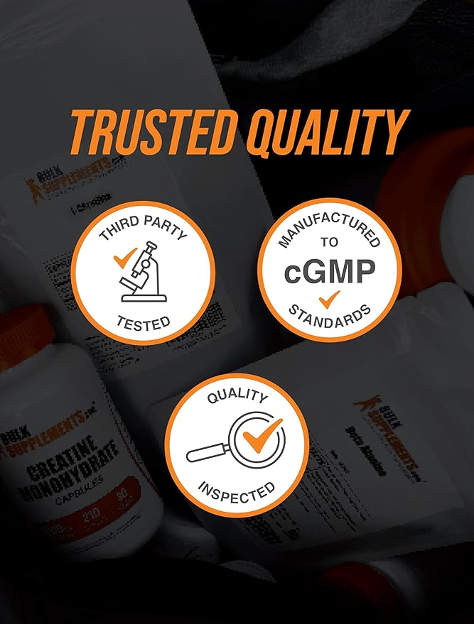 BulkSupplements.com Organic Lion's Mane Mushroom Extract Powder - Lions Mane Supplement Powder Superfood for Well-Being - Vegan 1g per Serving 1kg (2.2 lbs) (Pack of 1)
