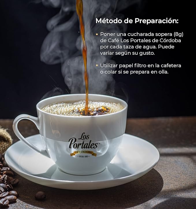 Los Portales de Cordoba Mexican Mountain Grown Gourmet Coffee Roasted Ground Coffee (0.88 lb. Bag)