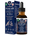 CLENZHERB Fulvic Acid Liquid for Energy &amp Stamina Support Blend with Herbal Extract Ashwagandha Tribulus Tongkat Ali Support Immune &amp Digestive System | Non-GMO &amp Gluten Free | 2 fl oz