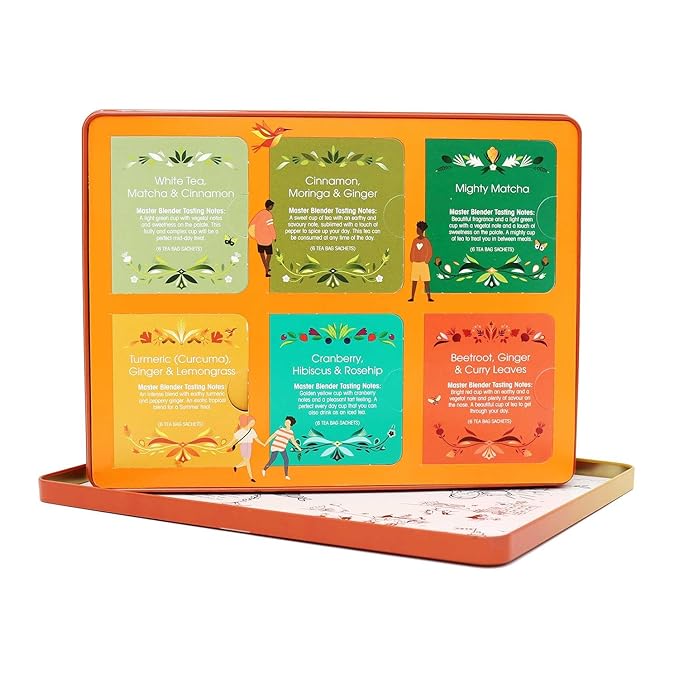 English Tea Shop - Super Goodness Collection- Gift Tin - 36 Tea Bag Sachets 61.5g