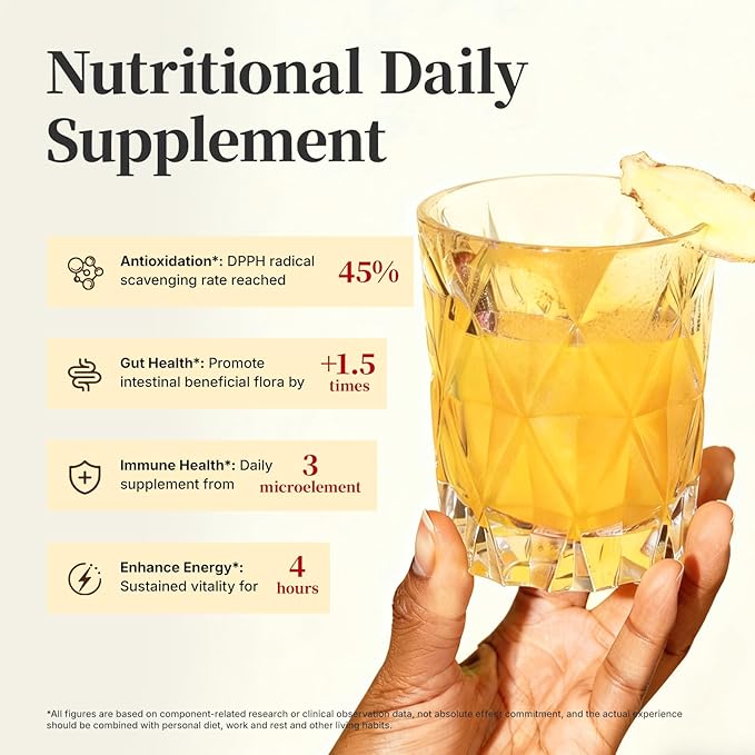 Juicing Ginger Shots Pineapple Ginger Turmeric Drink with Vitamin C Zinc &amp lron Superfood Juice Powder for Immunity &amp Digestion Support 30 Servings (Pineapple and Ginger)