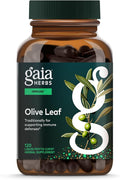 Gaia Herbs Olive Leaf - Traditional Immune Health Support - Immune System Supplement with Olive Leaf Extract &amp Oleuropein* - 120 Vegan Liquid Phyto-Caps (120 Servings)