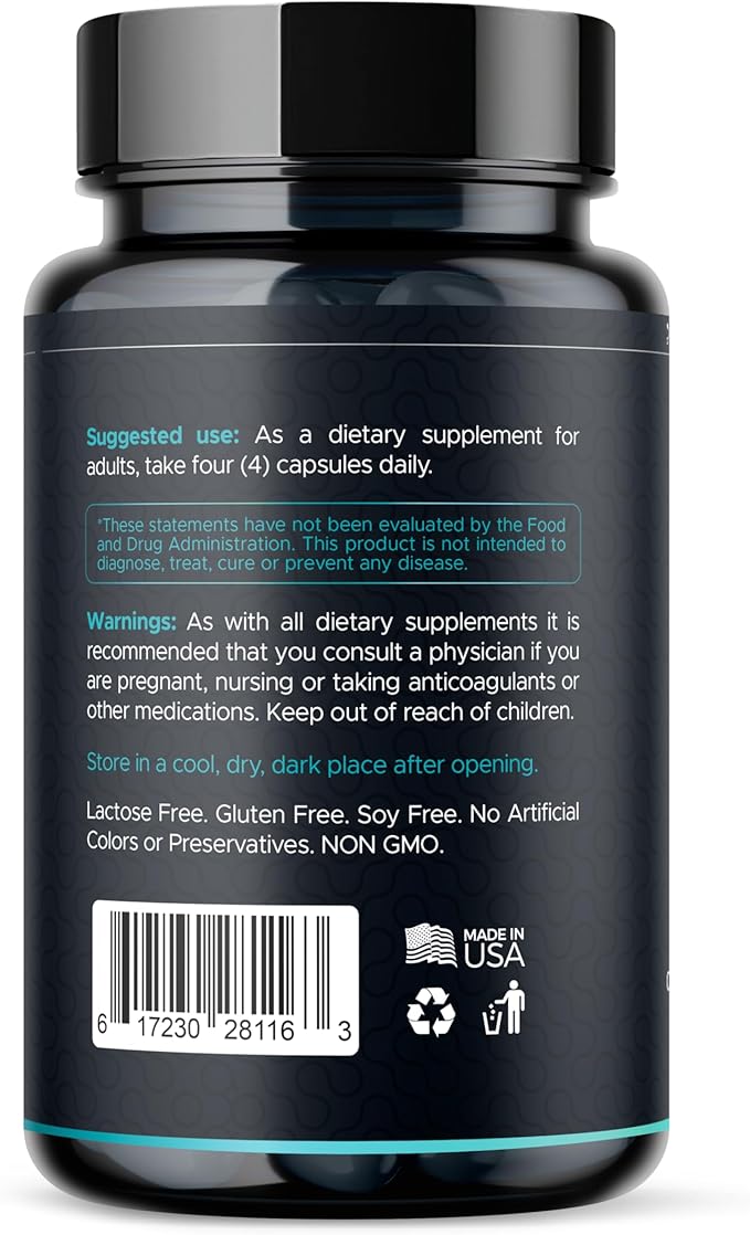 Premium Stem Cell Supplements 1000mg (240 Caps) Boost Immunity Reduce Joint Soreness Support Natural Anti-Aging &amp Longevity with Spirulina &amp Chlorella for Vitality Celulas Madre Health For