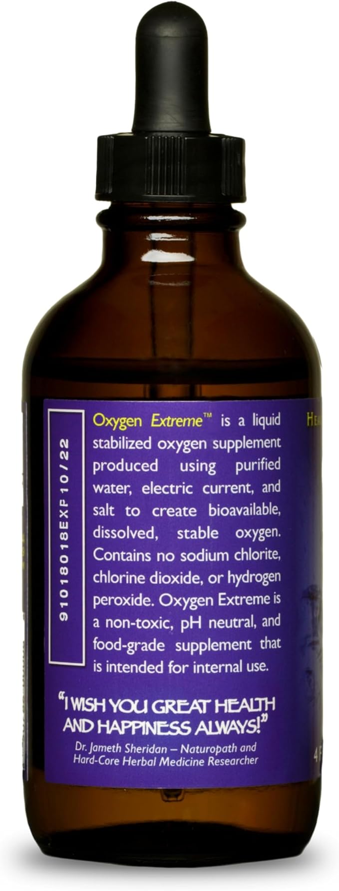 HealthForce SuperFoods Oxygen Extreme - Liquid - 4 Fl Oz Liquid Dropper