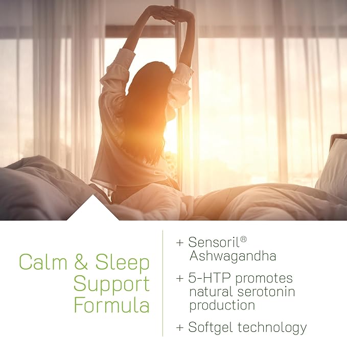 Irwin Naturals Power to Sleep PM Melatonin-Free – Natural Sleep Support with Ashwagandha Magnesium GABA &amp L-Theanine – Promotes Calm Mind Restful Sleep &amp Well-Being – 50 Soft-Gels (2 Pack)