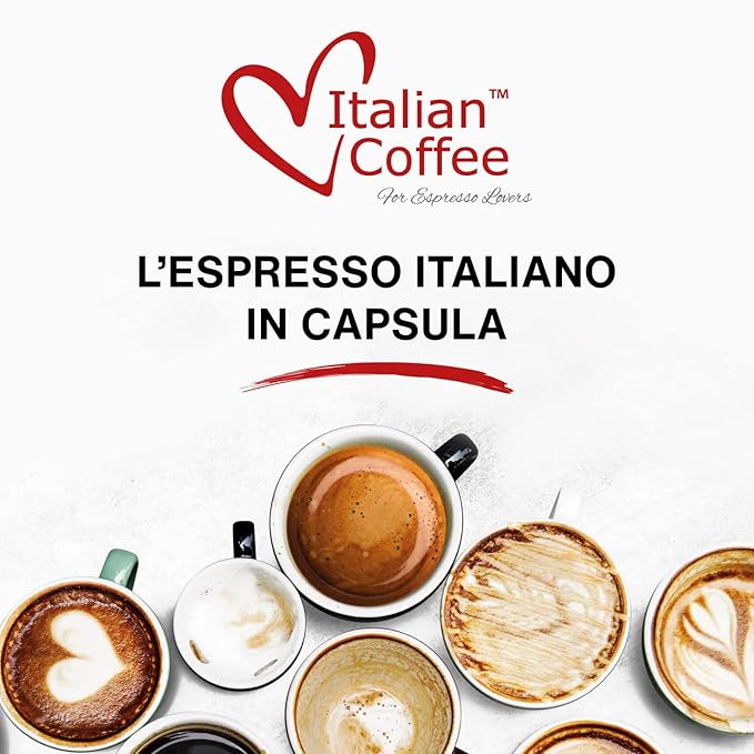 ITALIAN COFFEE Espresso pods compatible with Nespresso Original machines Aluminum Organic capsules (The VanGogh aluminum 100 count (Pack of 1))