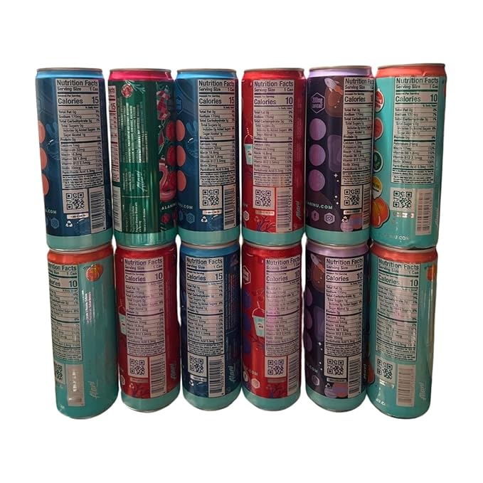 Energy Drink Assorted Variety Pack Sugar Free Low Calorie 12 Fl Oz Cans (12 Pack Flavors may very)