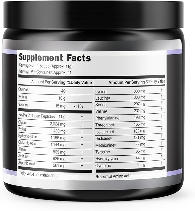 Hydrolyzed Bovine Collagen Peptides Types I &amp III