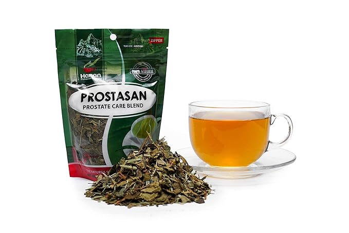 Hanan Peruvian Secrets Prostasan Herbal Tea | 100% Natural Prostate Care Blend | 1.76oz / 50g | Naturally Aids in Cleansing the Prostate and Urinary Tract - 6 Pack
