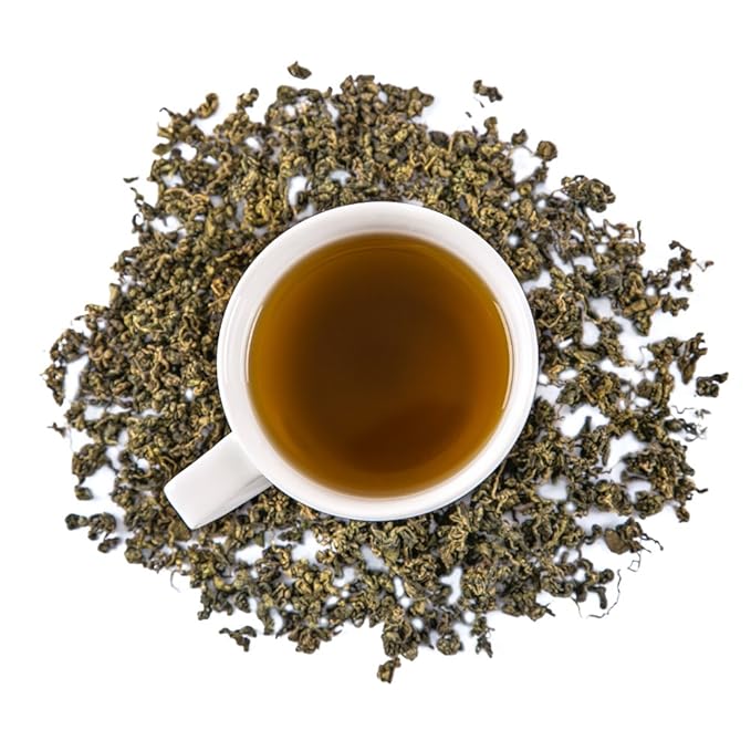 Immortalitea Gynostemma Tea USDA Organic Jiaogulan Loose Leaf Tea | Naturally Sweet Adaptogen | AMPK Metabolic Activator | Caffeine-Free Herbal Tea 3.52 oz