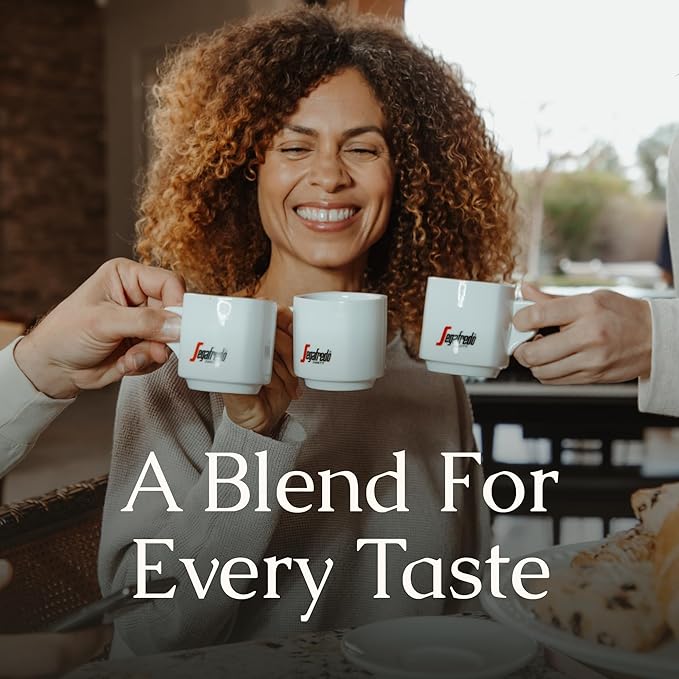 Segafredo Zanetti Whole Bean Coffee – Made With Arabica Coffee – Medium Roast Balanced with Smooth Acidity – Colombian &amp Brazilian Blend – Vivacious Medium Body – Vivace 10oz Bag Pack of 6