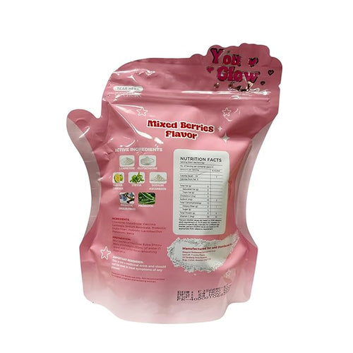3 Packs NEW PACKAGING YOU GLOW BABE Shepu Appu Juice – Mixed Berries Drink Mix 15g x 10 Sachets