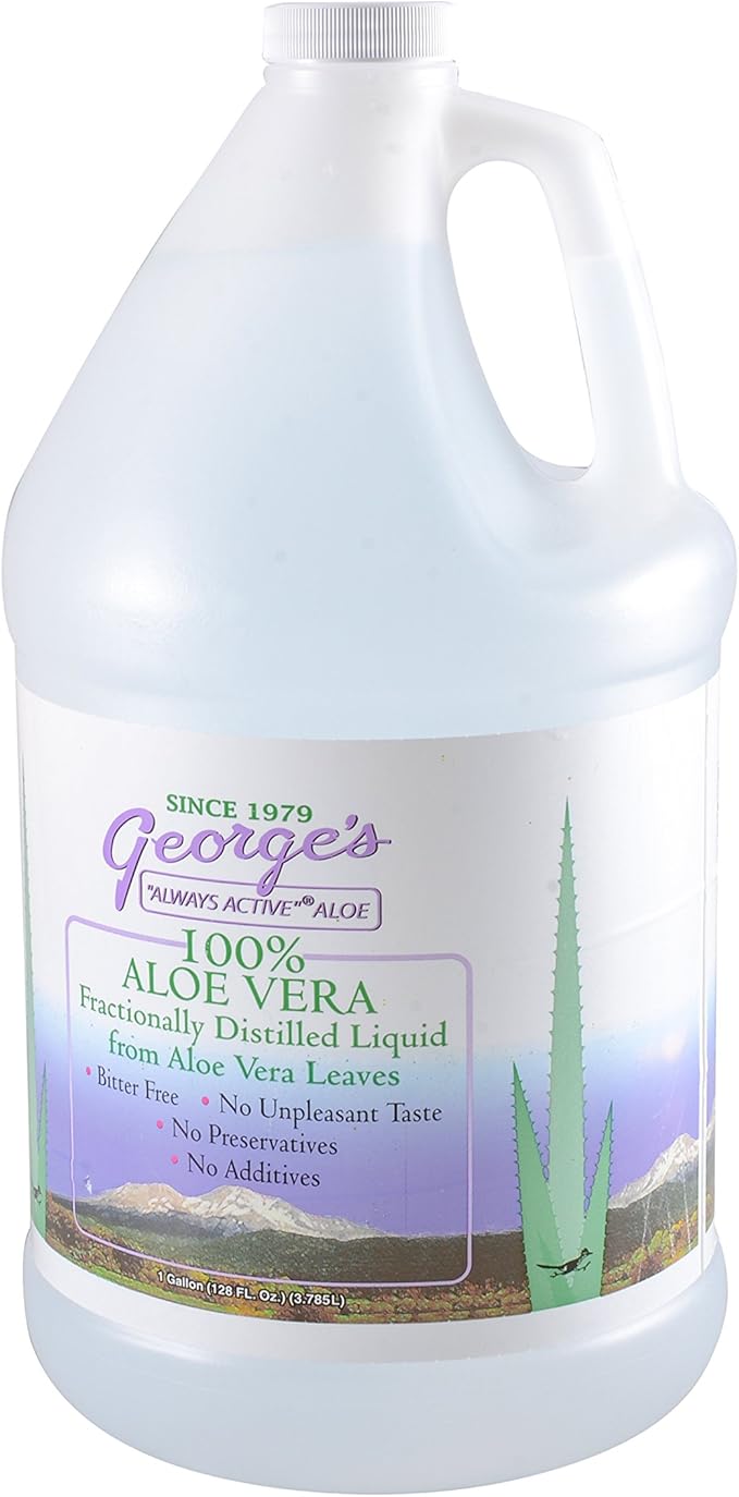 George's Aloe Vera Liquid Supplement 128 oz