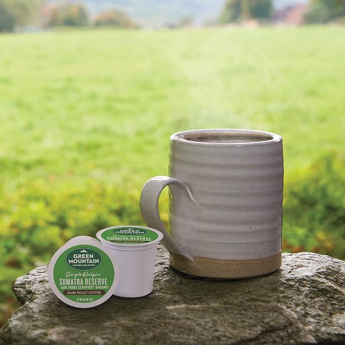 Green Mountain Coffee Roasters Sumatra Reserve Coffee Keurig Single-Serve K-Cup pods Dark Roast 96 Count