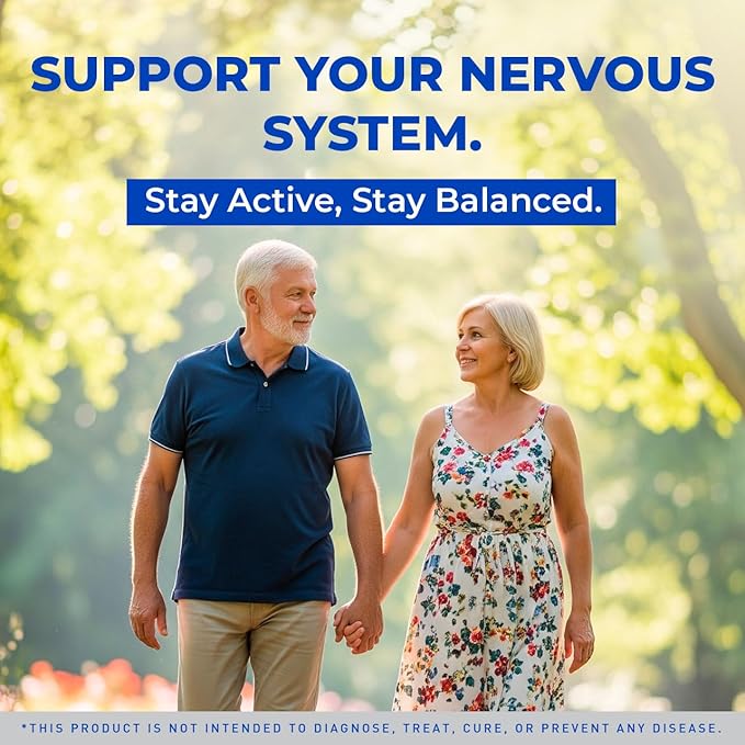 (5 Pack) Nerve Sync Capsules - Official NerveSync Advanced Nerve Health Supplement Pills - Maximum Strenght Natural Nerve Sync for Wellness &amp Health Support Pills Reviews 300 Capsules for 5 Mont
