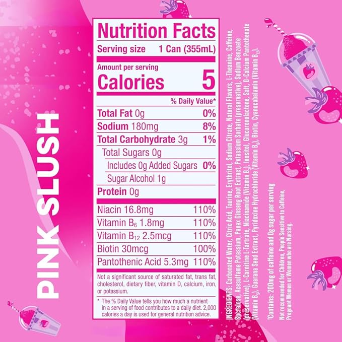 AIanni Energy Drinks Assorted Variety Pack Sugar Free Low Calorie Energy Drinks 200mg Caffeine Biotin B Vitamins Zero Sugar 10 Calories 12 Fl Oz Cans (Pack of 12)