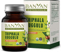 Banyan Botanicals Organic Triphala Guggulu – Deep Tissue Detox &amp GI Tract Support – Advanced Herbal Cleansing Supplement with Guggulu Resin – Systemic Waste Elimination – 90 Tablets – USDA Organic