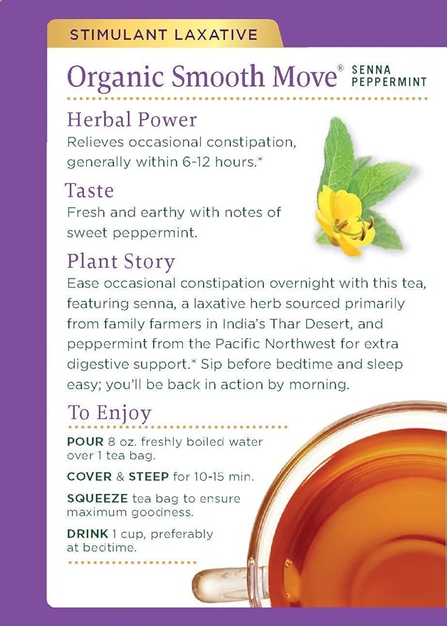 Traditional Medicinals Peppermint Smooth Move (6/16 BAG)