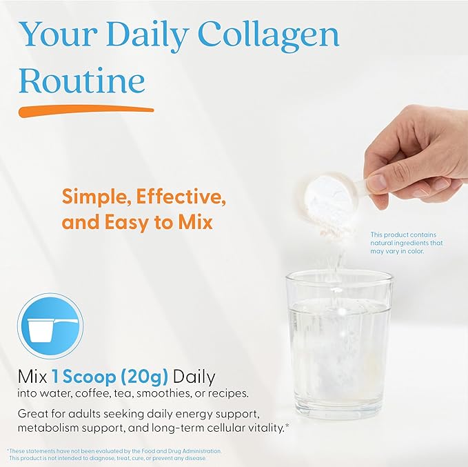 Doctor's BEST Pure Collagen Peptides w/Hyaluronic Acid - Collagen Powder Supplement for Women &amp Men Unflavored 18 g Protein &amp 90 mg Vitamin C per Serving Supports Healthy Skin &amp Hair -