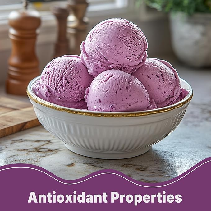 UNLEASH'D ORGANIC Organic Purple Potato Powder 16 oz – 100% Pure Natural Superfood Rich in Antioxidants &amp Plant Nutrients