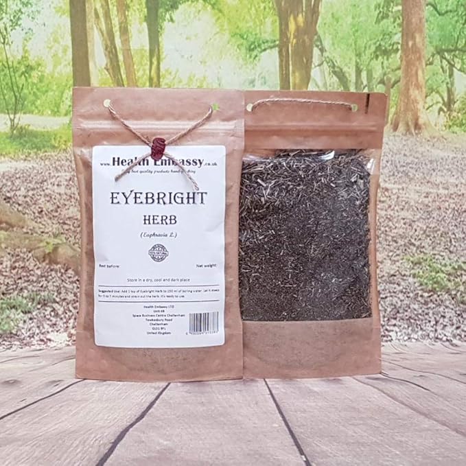 Health Embassy Eyebright Herb | Euphrasia officinalis L | Herbal Tea (100g)
