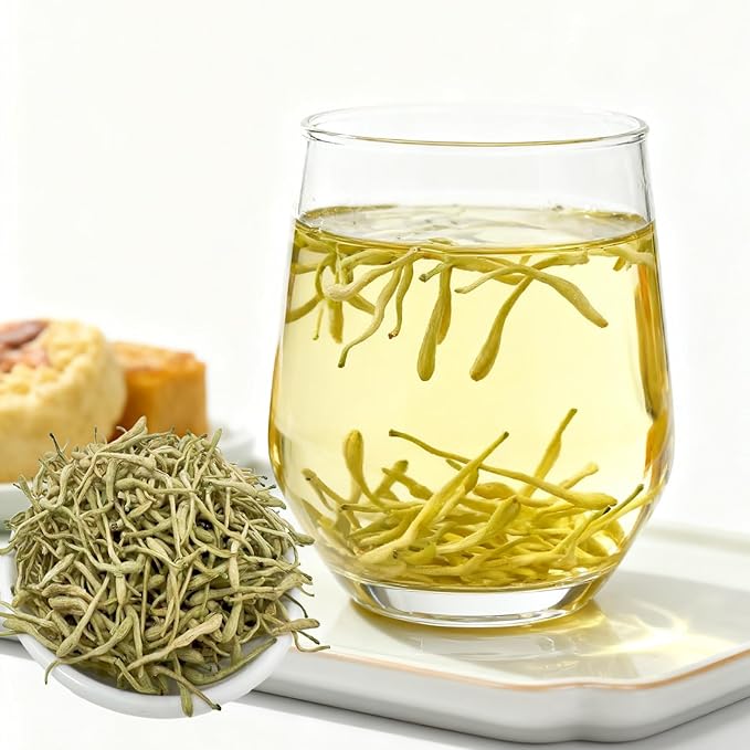 Premium Dried Honeysuckle Tea (18OZ-Small Jar Tea)