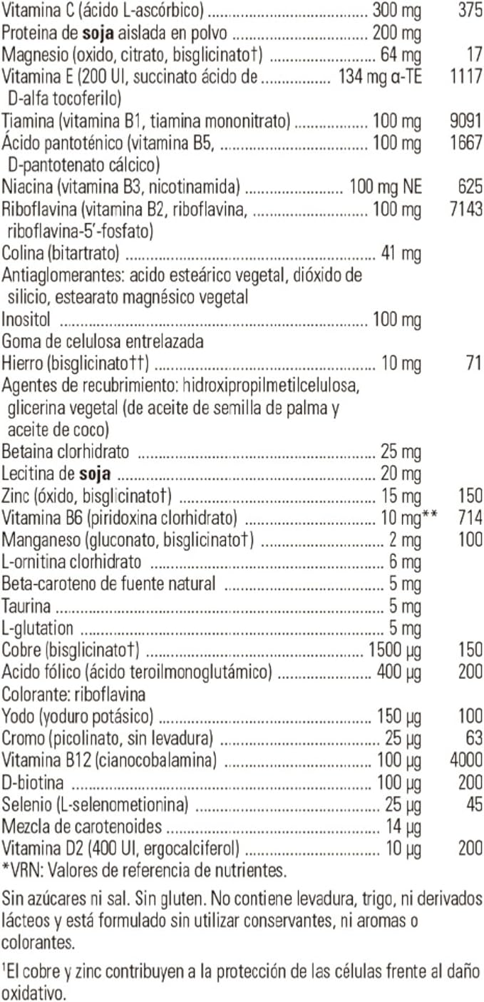 Solgar Formula VM-2000 (Multinutrient System) 180 Tablets - Premium Quality Multiple - Contains Zinc - Supports A Healthy Immune System - Vegan Dairy Free Kosher - 90 Servings