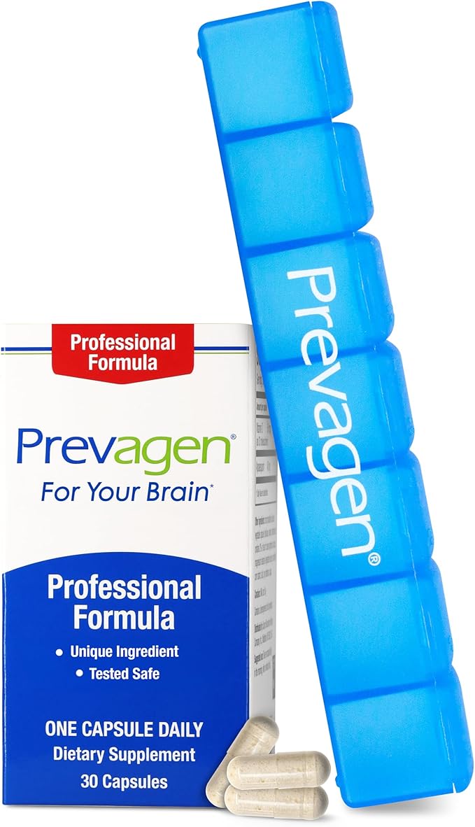 Prevagen Professional Formula - 30 Capsules (1 Month Supply) 40mg of Apoaequorin Plus Vitamin D3