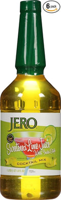 Jero MIXER JERO LIME JUICE PLASTIC 1 liter (6 count)