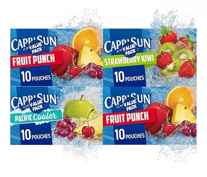 Kids Juice Box Variety Pack – 100% Juice Blend All Natural 6 fl oz – Perfect for Lunch Snacks Parties (38)