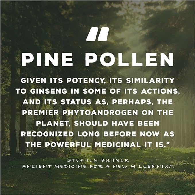 Surthrival: Pine Pollen Pure Potency Extract (1.69 fl oz) Increased Stamina Hormone Balance Energy &amp Endurance Restoration