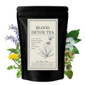 30 Bags Jamaican Healing Garden Blood Detox Tea Chef Tijani Blood Detox Tea Hand Picked and Sun-Dried Wildcrafted Herbs With Guaco Burdock Root Oregano Cinnamon Moringa Caffeine Free (30bags)