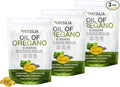 Softgels with Black Seed Oil 6000mg – Organic Oregano Oil Capsules for Immune &amp Digestive Support – Non-GMO Gluten-Free Softgels – 180 Count (Pack of 3)