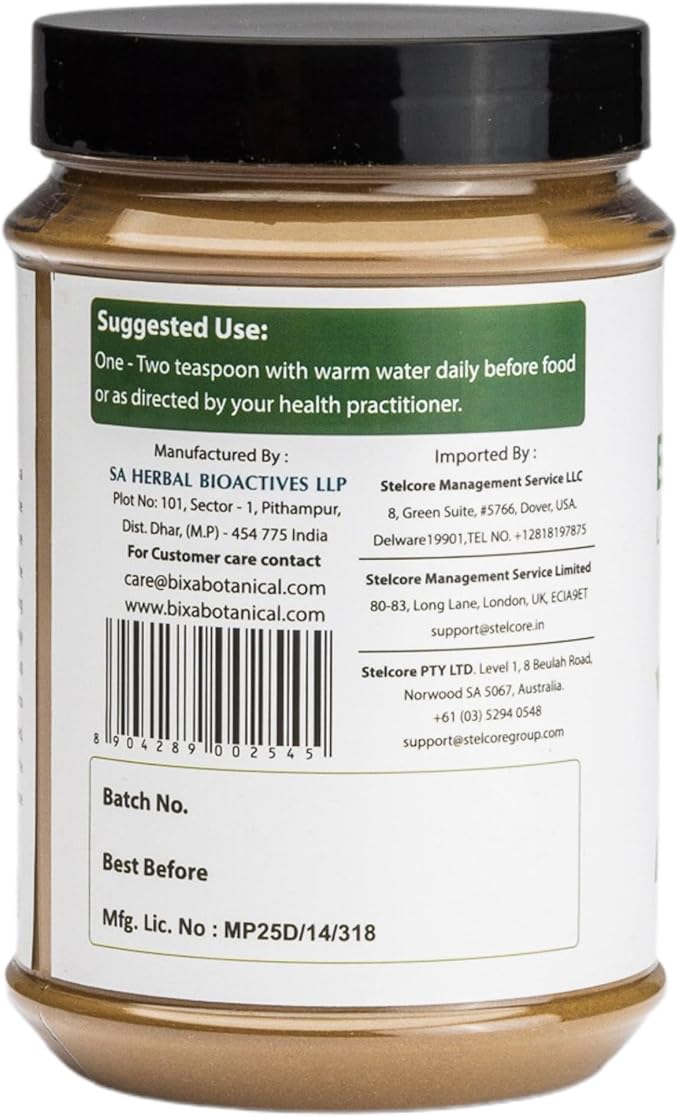 bixa BOTANICAL Ayurvedic Natural Herbal Supplement Banaba Leaf Powder Pure Authentic Premium Quality (Lagerstroemia speciosa) 7 Oz (200g) Natural Antioxidants