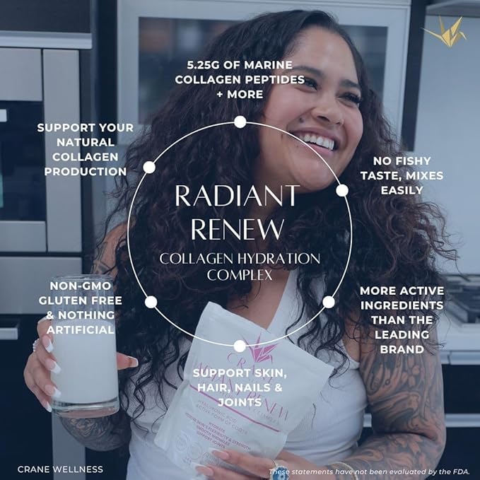 Radiant Renew - Marine Collagen Complex Powder | Non-GMO Gluten Free Made in Japan