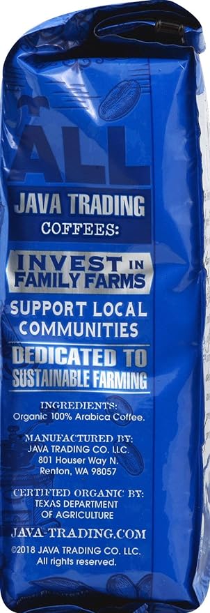 Java Trading Company Organic Ground Coffee French Roast 10 Oz
