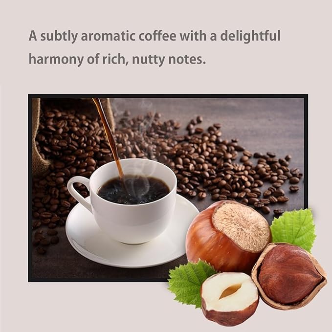 Korean Instant Coffee Mix Sticks Americano and Hazelnut 100 Count 1g Each Gom gom (100 Hazelnut)