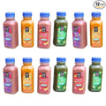 Smoothie Variety Pack | berry mix strawberry banana mega mango green boost Flavors | 10 fl. oz. 12 pk.