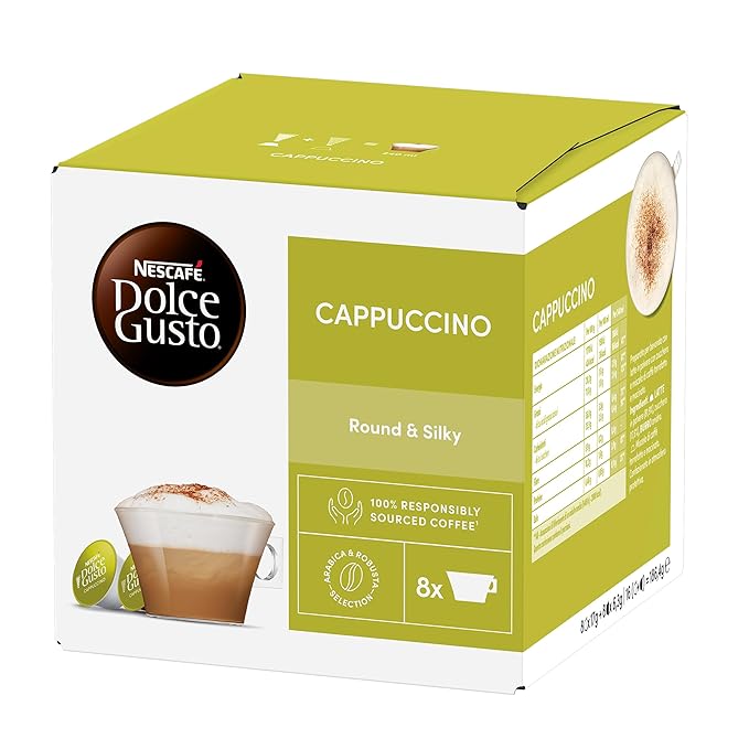 Nescafe Dolce Gusto Cappuccino 16 Capsules 100g
