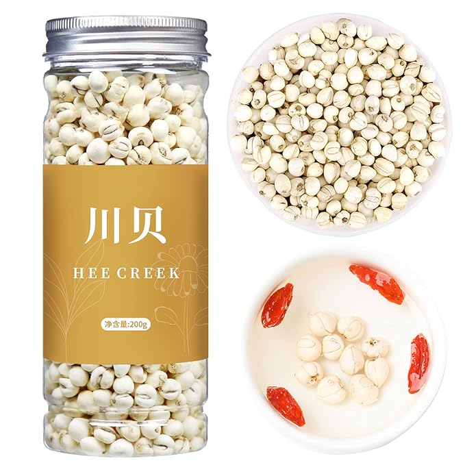 Hee Creek Bulbus Fritillariae Cirrhosae 200g/7.05oz Chuan Bei Chuan Bei Mu Soup ingredients Cook with pear川贝 川贝母