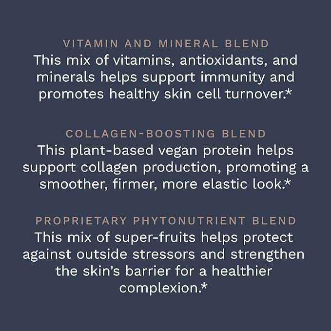 City Beauty Essential Radiance Collagen Boosting Blend - Vegan Dietary Supplement - Supports Collagen Production - Solution for Skin Hair and Nails - Anti-Aging Beauty Supplement