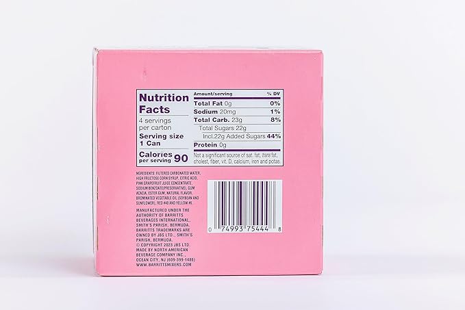 Barritt's Mixers - Double Club Mixer Set Non-Alcoholic Soda Cocktail Mixer 7.5 fl oz Cans 24 Pack Mini