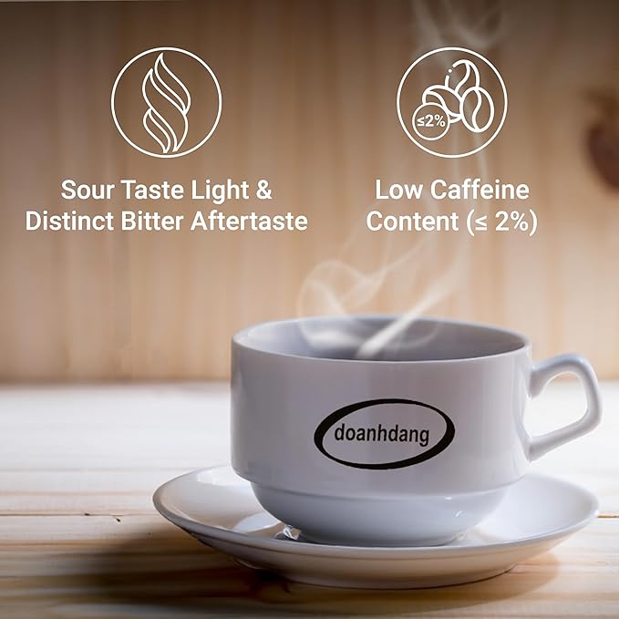 doanhdang - 17.6 Oz Premium Moka Whole Bean Coffee 100% Medium Roast Rich Flavor for Espresso Shot and Brew Origin from Vietnam Whole Med Roast Beans