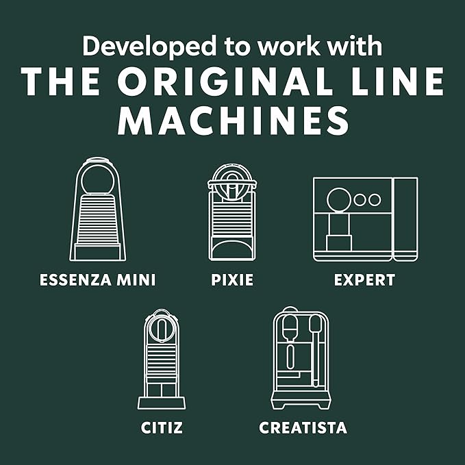 Starbucks by Nespresso Original Line Single-Origin Colombia Medium Roast Coffee 50-count Espresso Pods