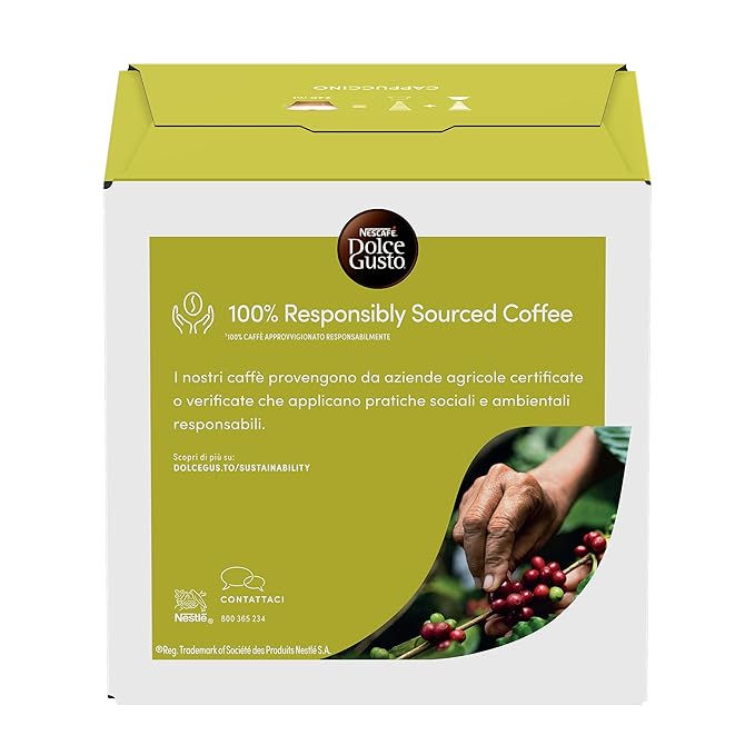 Nescafe Dolce Gusto Cappuccino 16 Capsules 100g