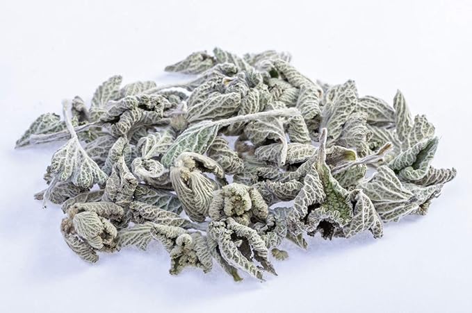 Health Embassy White Horehound Herb | Marrubium Vulgare L | Herbal Tea (50g)