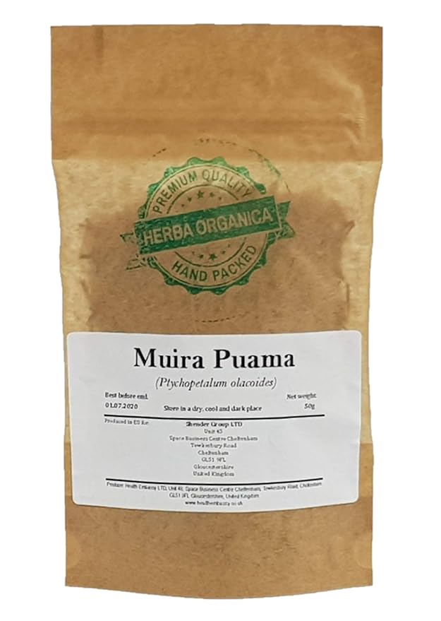 Herba Organica Muira Puama - Liriosma Ovata - Ptychopetalum Herbal Tea (50g)